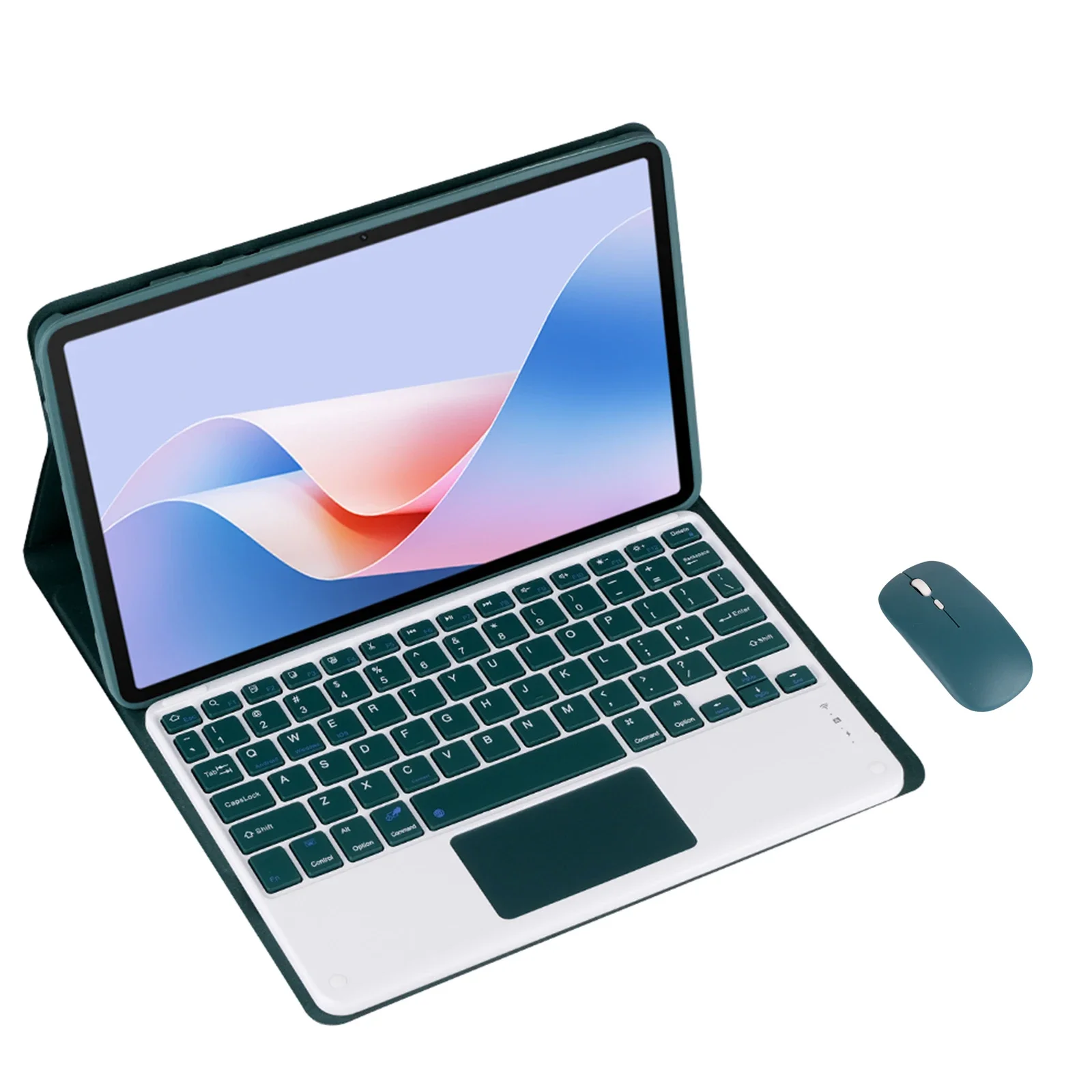 Keyboard Cover - Honor Pad GT Pro 12.3インチ 2024タブレット用キーボードケース、着脱式ワイヤレスBluetoothキーボードカバーとマウス
