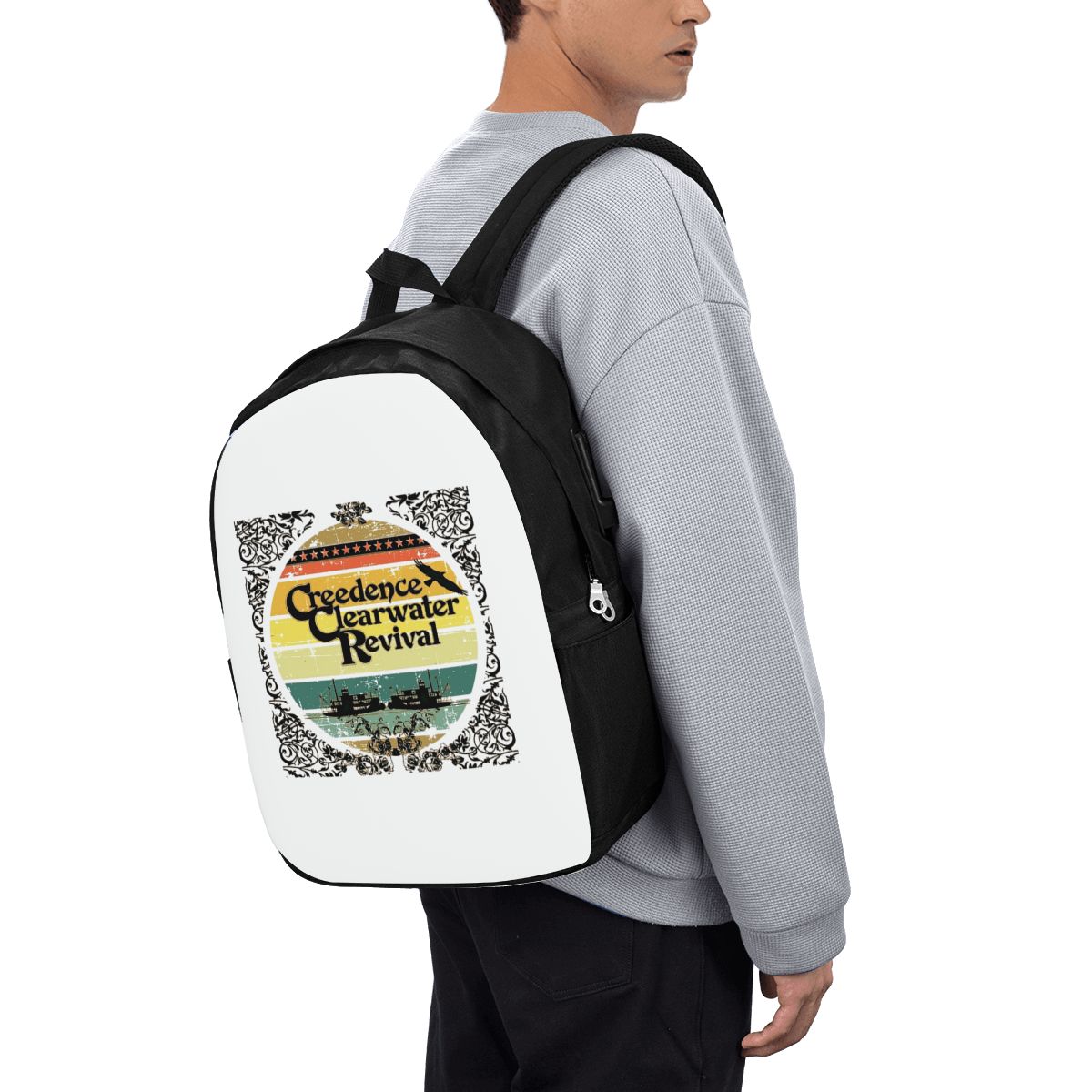 Laptop Bag - クリーデンス クリアウォーター リバイバル リバーボート バックパック トラベル