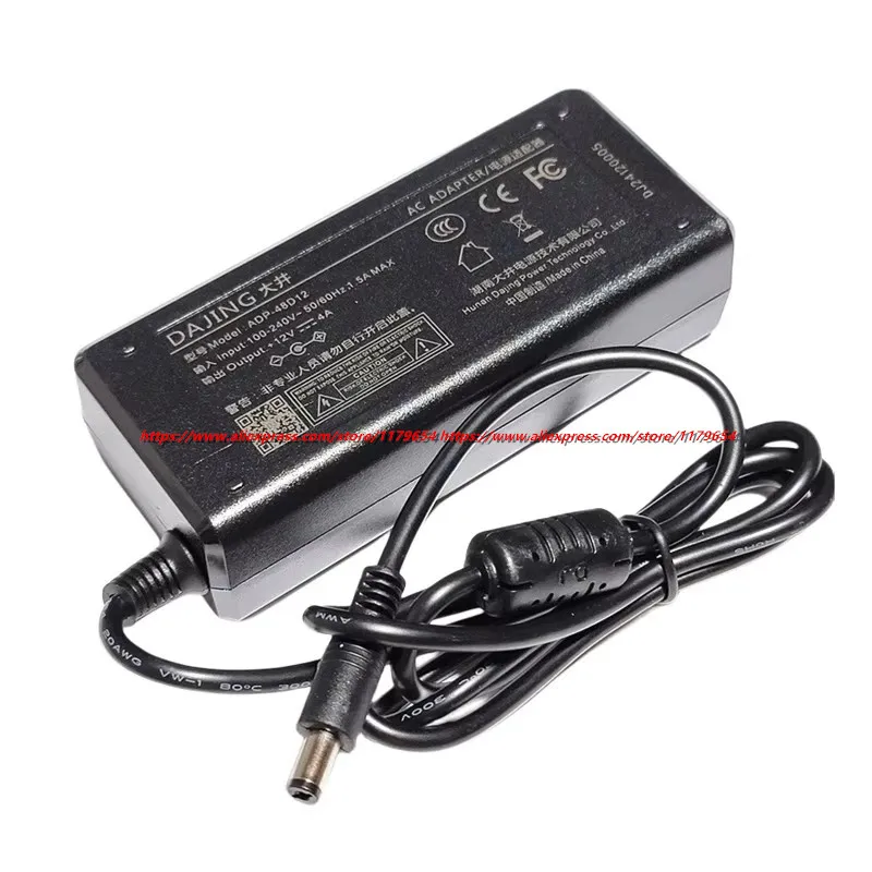 オリジナル DAJING 12V 4A AC DC 電源アダ - Laptop Charger のレビューと価格