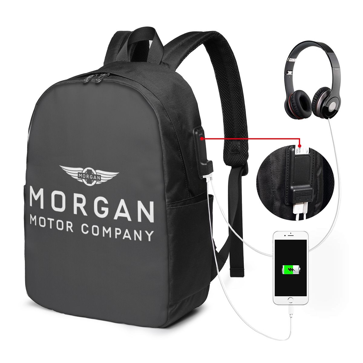 モーガンモーターカーカンパニー バックパック トラベルノート - Laptop Bag のレビューと価格