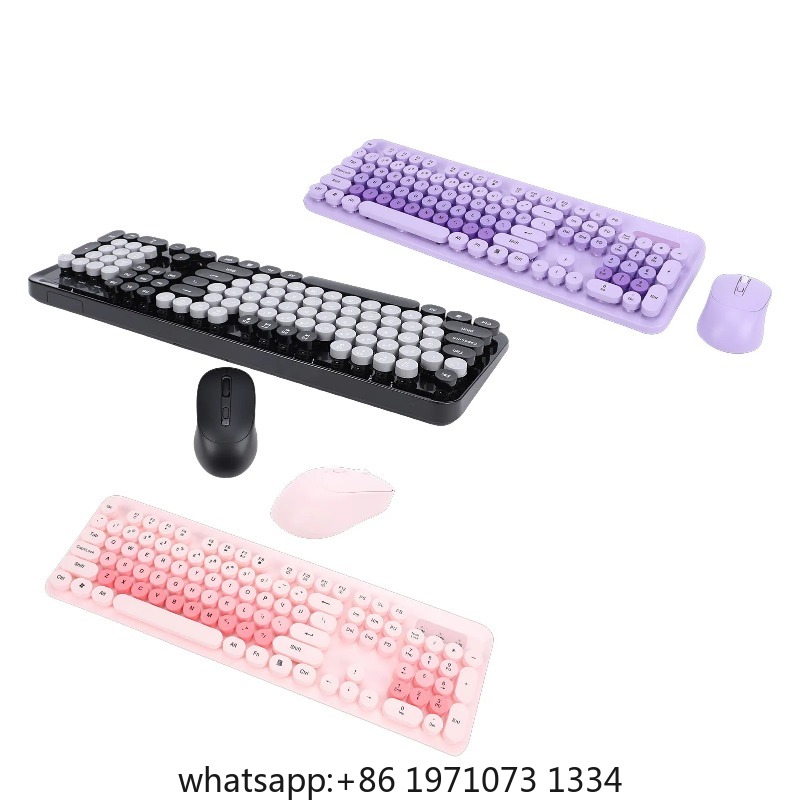 ワイヤレスキーボード ワイヤレスキュートキーボードとマウス  - Laptop Mouse のレビューと価格