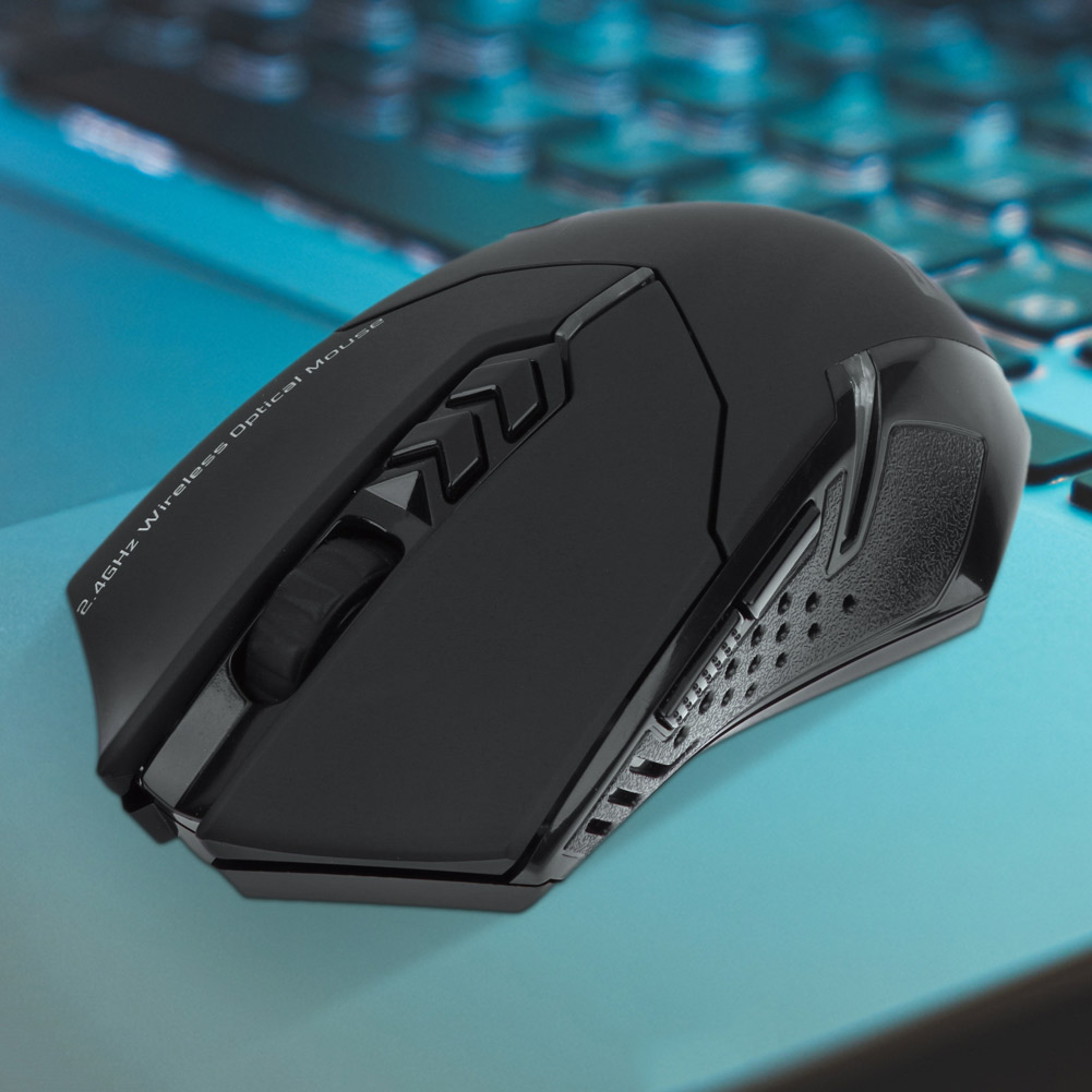 2.4GHz ワイヤレスマウス 光学式マウス USB レシー - Laptop Mouse のレビューと価格