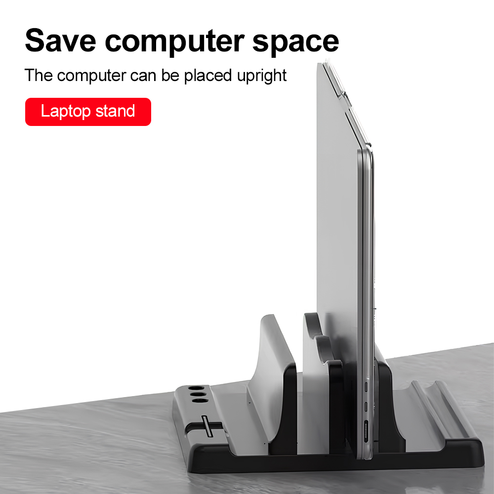 オフィス ABS ラップトップスタンド 垂直に置くとデスクス - Laptop Stand のレビューと価格