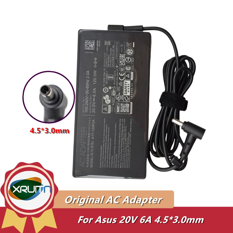 オリジナル 20V 6A AC アダプター充電器 Asus  - Laptop Charger のレビューと価格