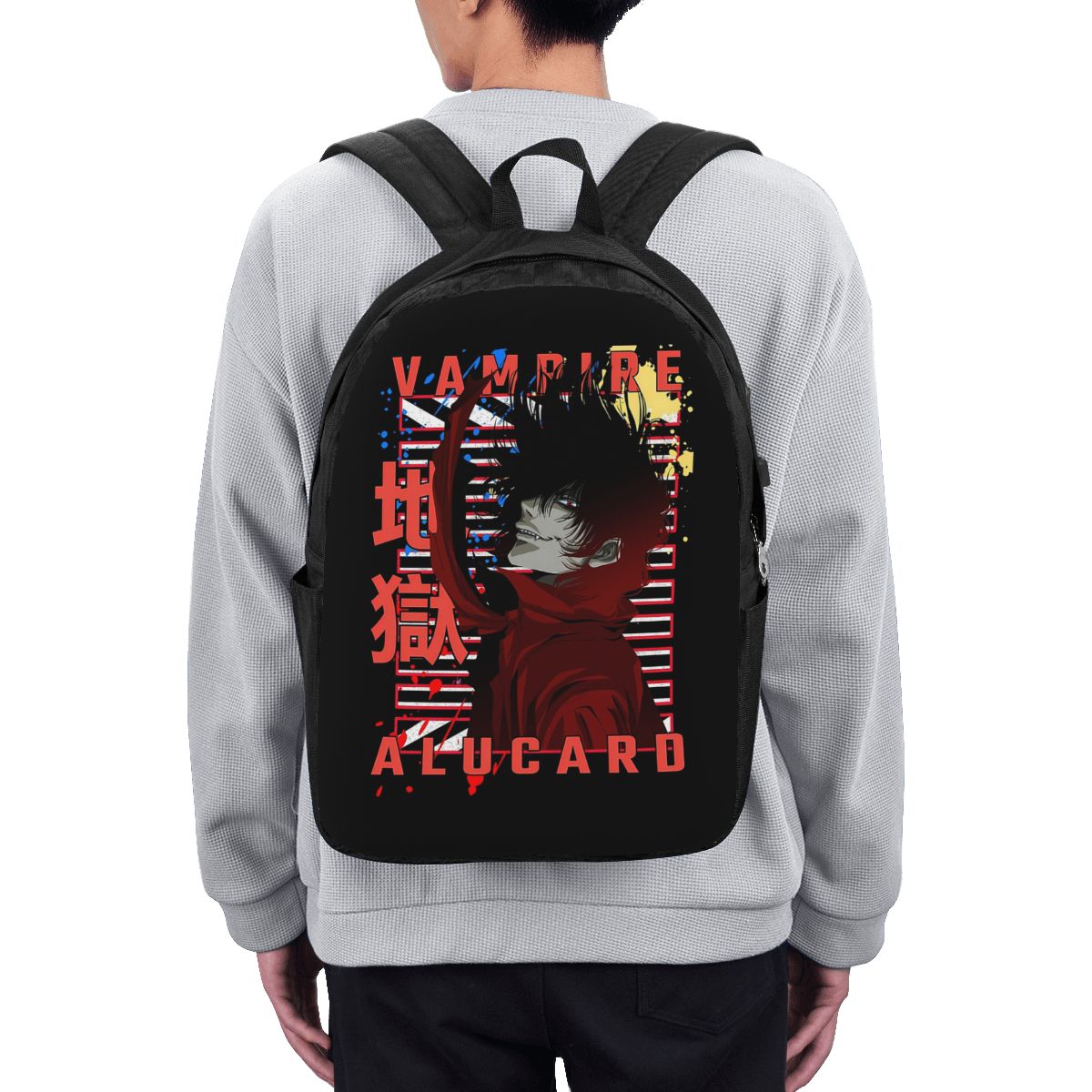 アルカード・ヘルシング漫画バックパック旅行ノートブックバッグ - Laptop Bag のレビューと価格