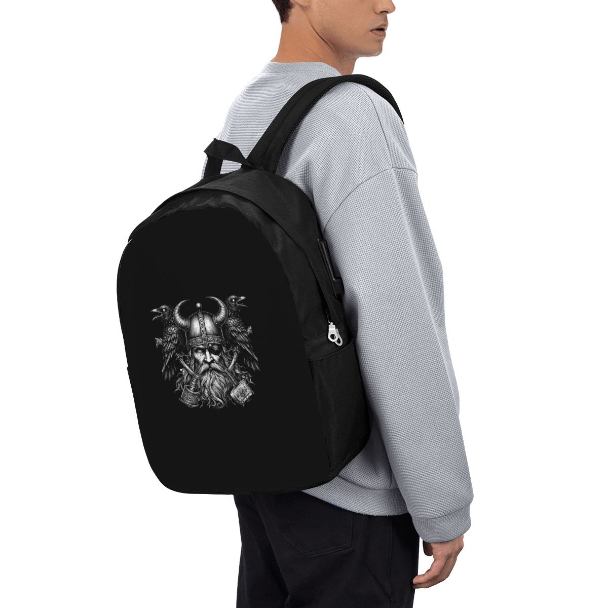 オーディン バイキングス バイキング伝説 北欧神話 ルーンバ - Laptop Bag のレビューと価格