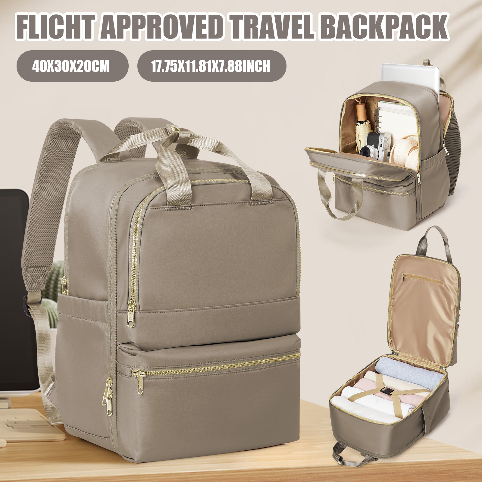 ライアンエア 40x30x20 トラベルバックパック 女性用 - Laptop Original Accessories のレビューと価格