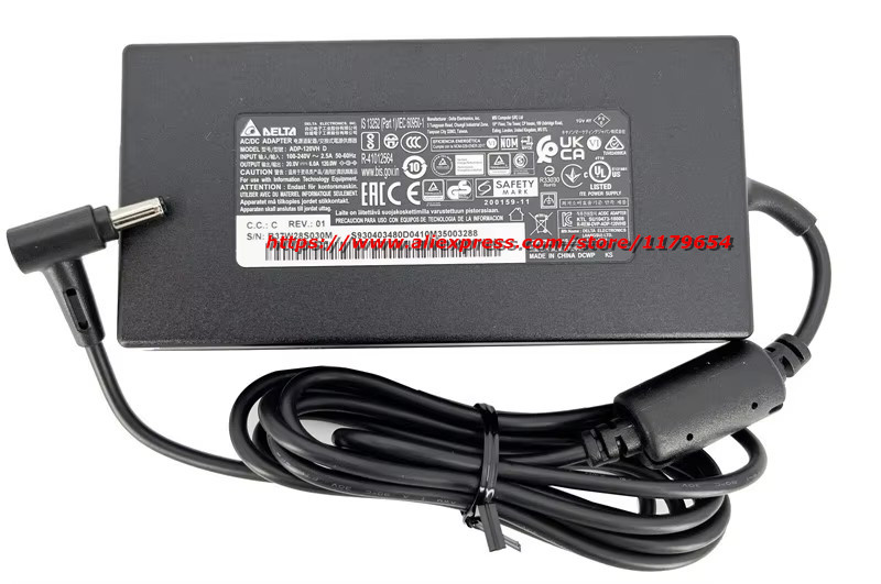 純正デルタ ADP-120VH D 20V 6A 120W  - Laptop Charger のレビューと価格