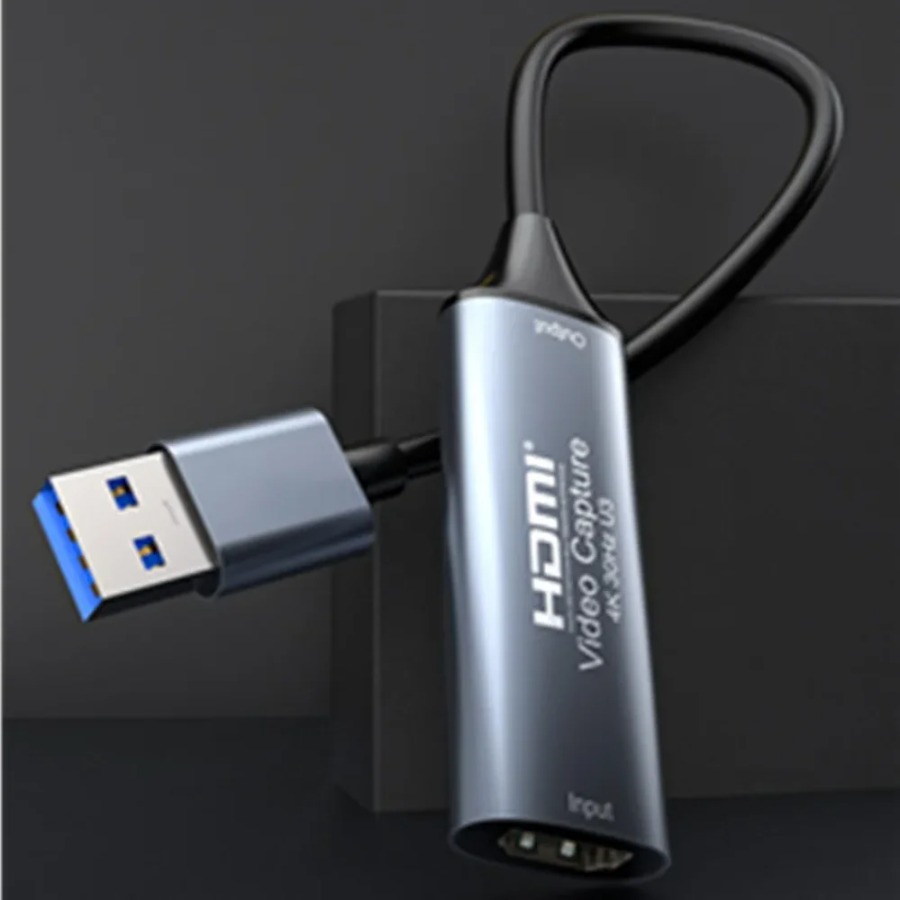 4K 30Hz HDMI対応ビデオキャプチャカード USB  - Hdmi Cable のレビューと価格