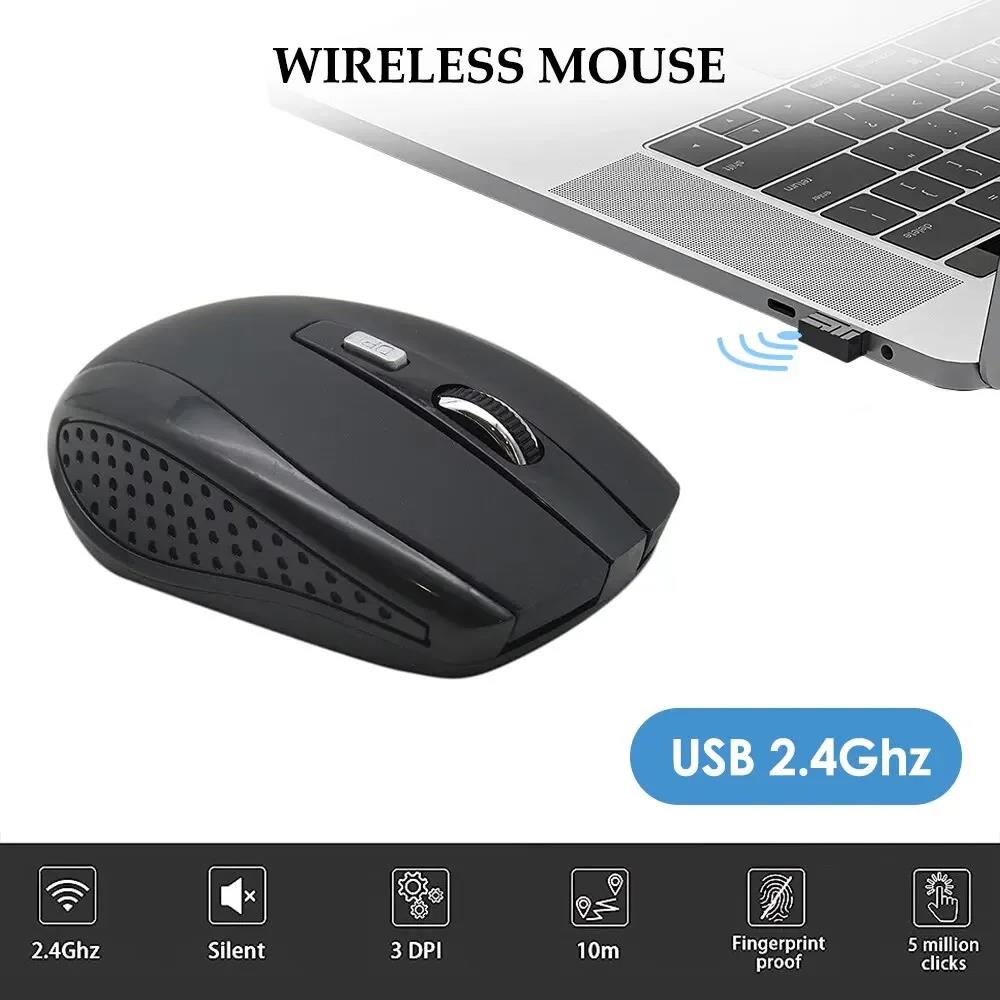 2.4 グラムワイヤレスマウスポータブル人間工学マウスモバイ - Laptop Mouse のレビューと価格