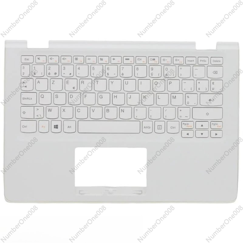 ホワイトキーボードアッパーケースパームレストシェルカバーレノ - Keyboard Cover のレビューと価格