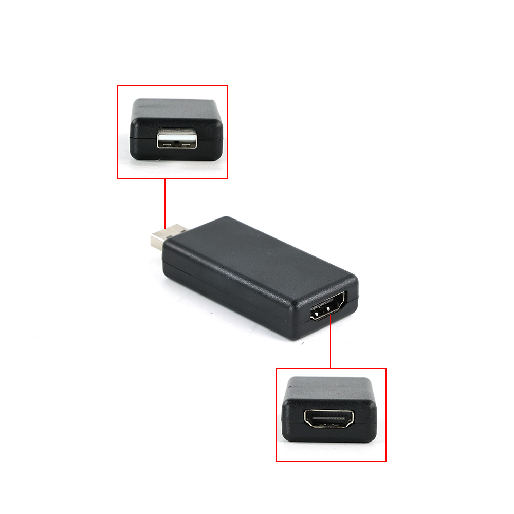 USB - CVBS RCAビデオ出力アダプターボックス H - Hdmi Cable のレビューと価格