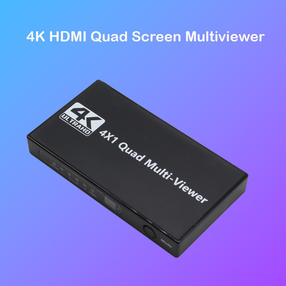 4K HDMI クアッドスクリーンマルチビューアー 4x1  - Hdmi Cable のレビューと価格