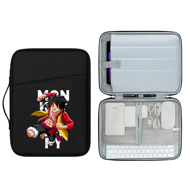 新しいワンピースラップトップスリーブバッグアニメ漫画防水ノー - Laptop Sleeve のレビューと価格